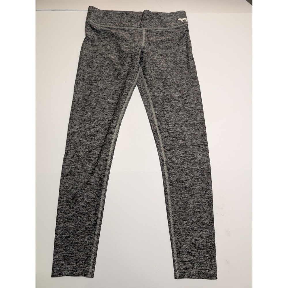 Victoria's Secret PINK Yoga Leggings‎ Grey Space Dye Heathered High Waist Small